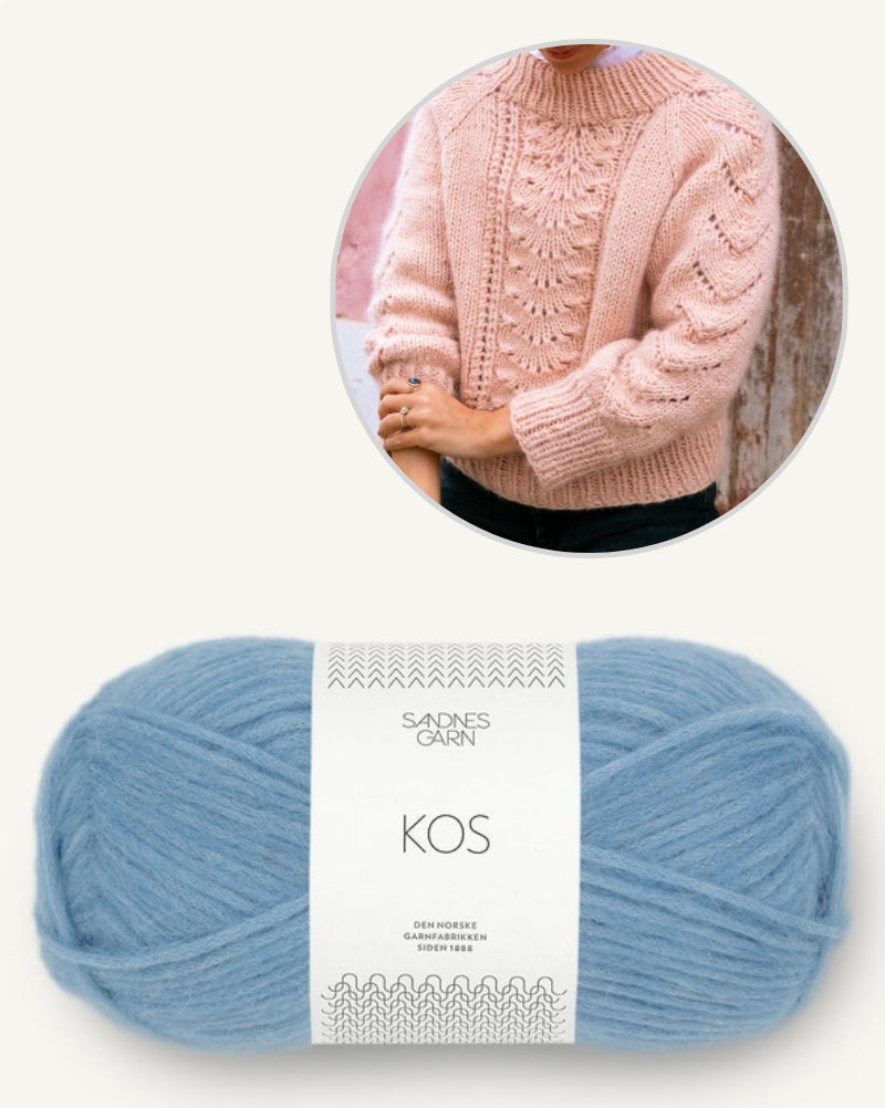 Sorbet Sweater von Kutovakika mit Kos von Sandnes Garn 13