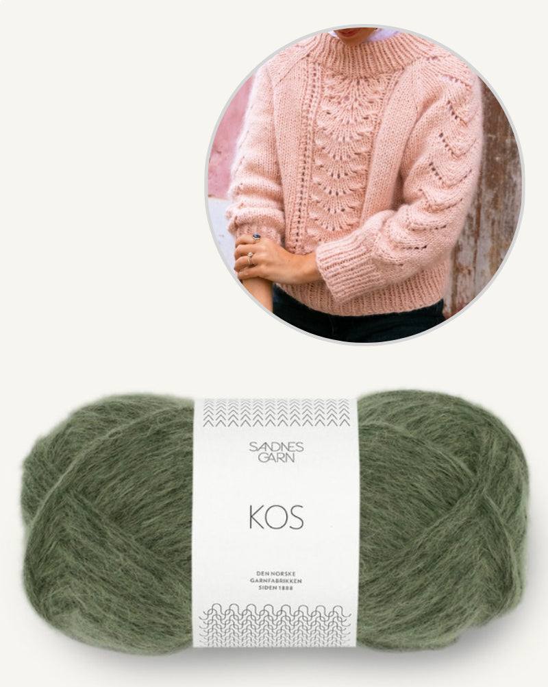 Sorbet Sweater von Kutovakika mit Kos von Sandnes Garn 15