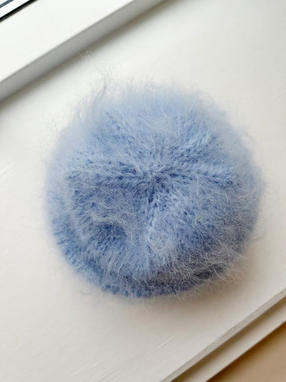 Fat Fur Hat von Spektakelstrik mit Ballerina Chunky Mohair von Sandnes Garn 4