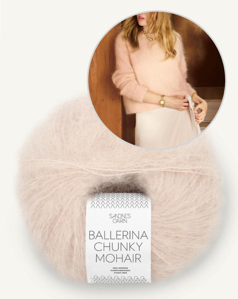 Spencer Sweater Ballerina Edition Sandnes Kollektion 2409 mit Ballerina Chunky Mohair 7