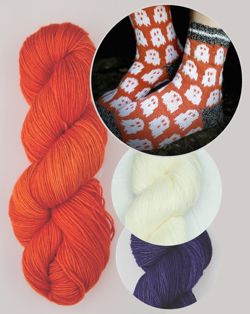 Spooky Socks von Stone Knits mit Terra von Symfonie Yarns 7