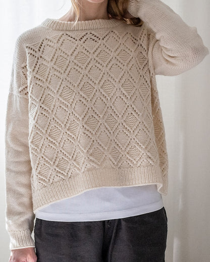 Cloudy Day Sweater von SuviKnits mit Double Sunday von Sandnes Garn 1