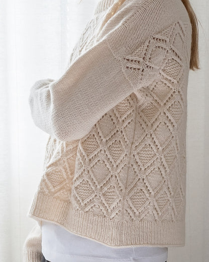 Cloudy Day Sweater von SuviKnits mit Double Sunday von Sandnes Garn 2