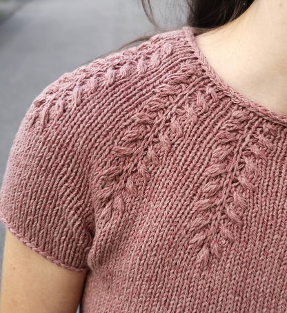 Raunioiset Shirt von SuvisKnits mit Line von Sandnes Garn 2