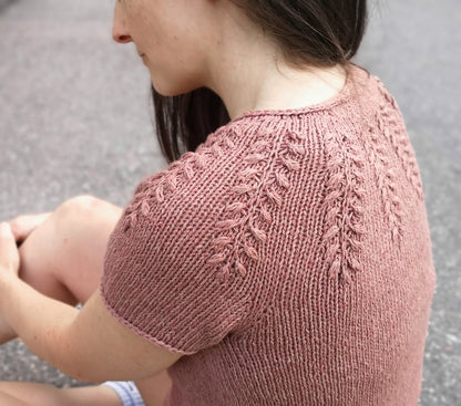 Raunioiset Shirt von SuvisKnits mit Line von Sandnes Garn 5