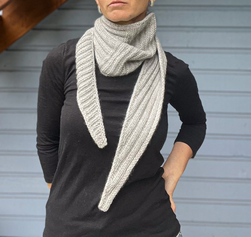 Sweaterfreak Rib Welt Scarf mit Cashmere Charis von Pascuali 