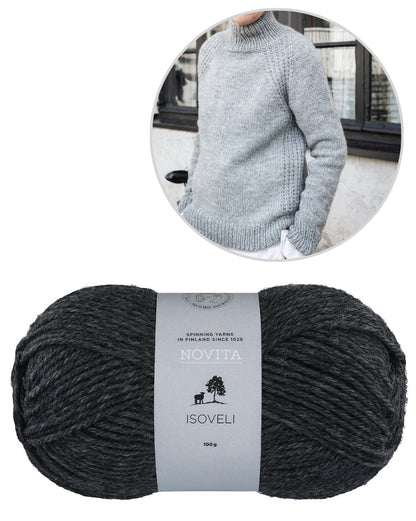 Pull Syli | avec instructions gratuites d'Isovelli de Novita 