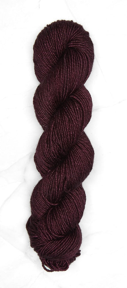 Symfonie Luna Merino mit Seide, Farbe plum