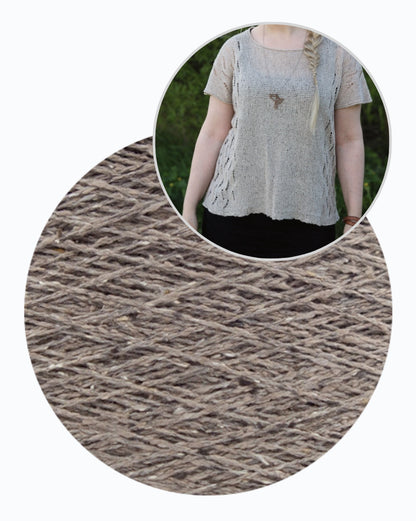 Anna Johanna Teas Shirt mit Kinu von ITO Yarn 8