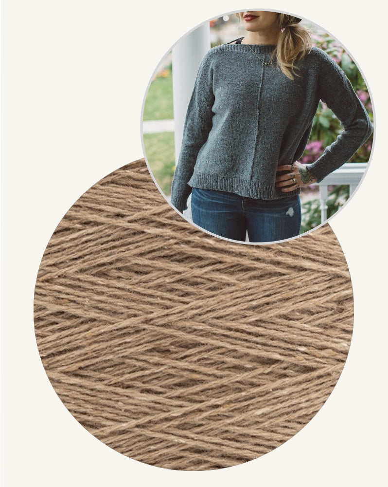 The Weekender Light Sweater von Andrea Mowry mit Shimo von ITO Yarn 13