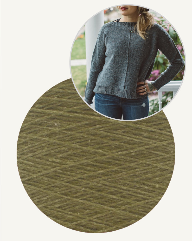 The Weekender Light Sweater von Andrea Mowry mit Shimo von ITO Yarn 15