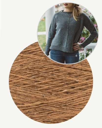 The Weekender Light Sweater von Andrea Mowry mit Shimo von ITO Yarn 11