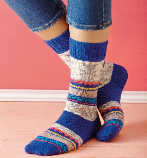 Topp, Das ultimative Socken-Strickbuch, Modell 1