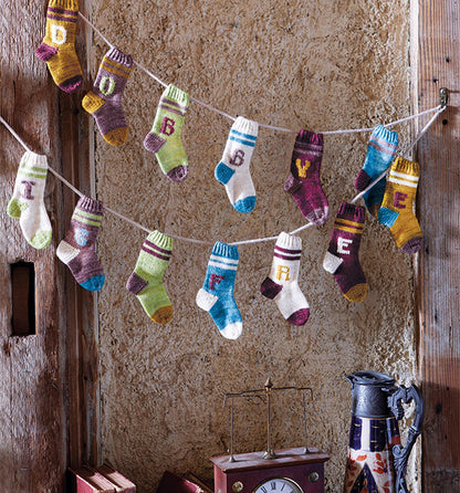 Topp, Harry Potter - noch mehr magisch Stricken, Socken mit Buchstaben