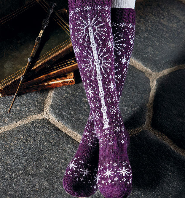 Topp, Harry Potter - noch mehr magisch Stricken, Socken mit Zaubermuster