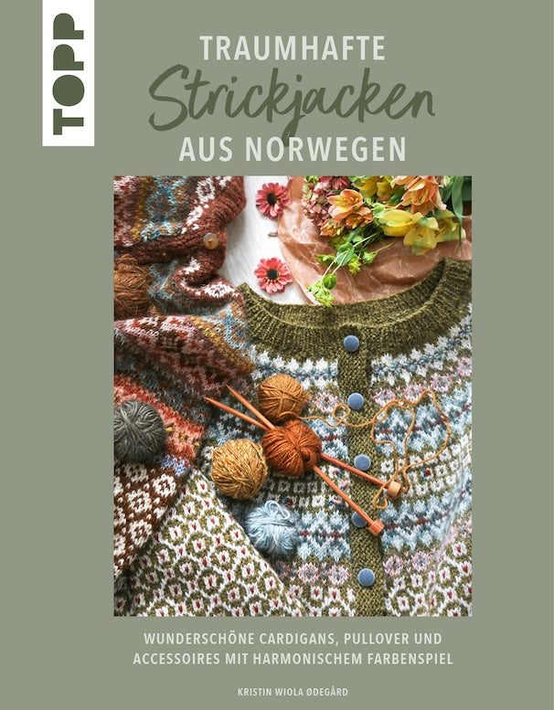 Topp Verlag, Traumhafte Strickjacken aus Norwegen Titel