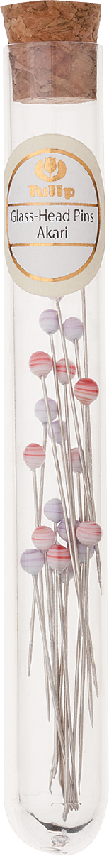 glass head pins 