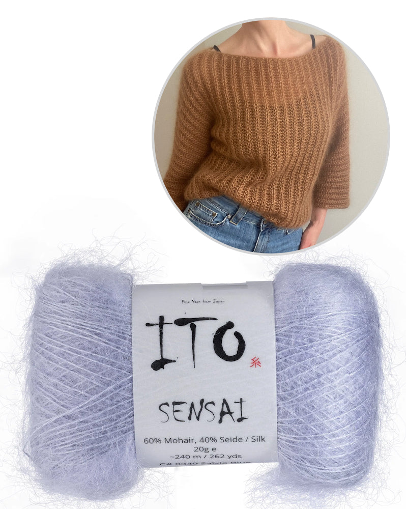 Lotilda Ulla Shirt mit Sensai von ITO Yarn 14