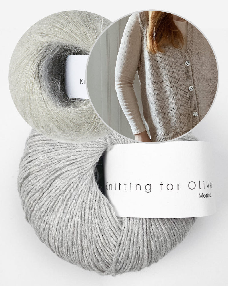 Vest No. 7 von My Favourite Things Knitwear mit Merino und Soft Silk Mohair von Knitting for Olive 8