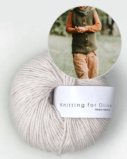 Waldling Weste | auch für Anfänger aus Heavy Merino von Knitting for Olive