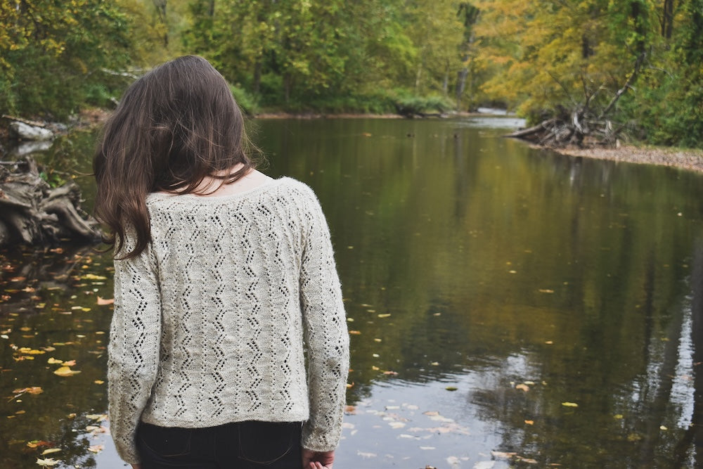 Battenkill Pullover von Wildernestknits mit Bio Shetland von BC Garn 10