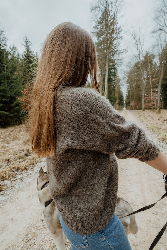 Chloe Sweater von Woodlandsknits für Garnpaket mit Halaus von Novita 3