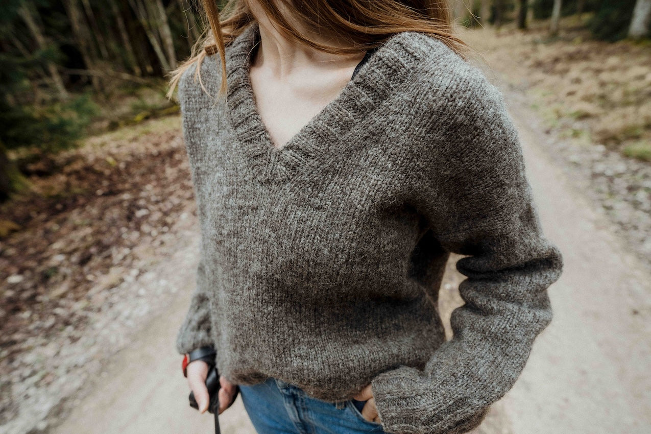 Chloe Sweater von Woodlandsknits für Garnpaket mit Halaus von Novita 5