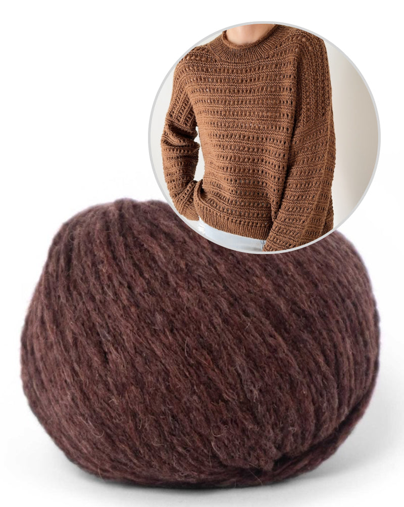 Caidree Yutori Sweater mit Camel DK von Pascuali 8