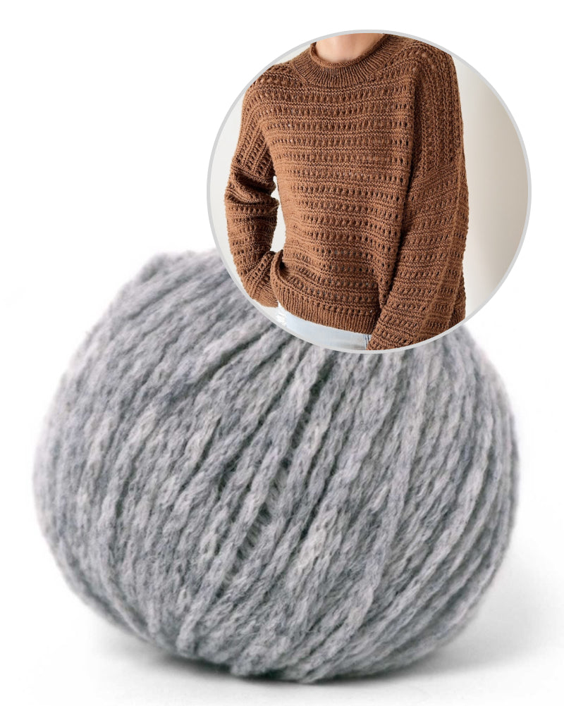 Caidree Yutori Sweater mit Camel DK von Pascuali 12