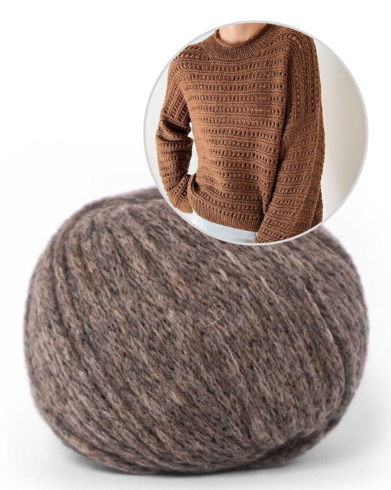 Caidree Yutori Sweater mit Camel DK von Pascuali 7