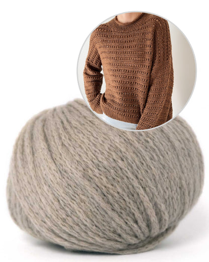 Caidree Yutori Sweater mit Camel DK von Pascuali 11