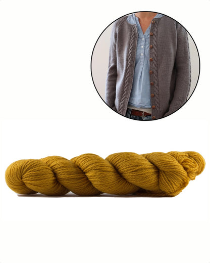 Cardigan Dustin | dans un coffret avec instructions imprimées 