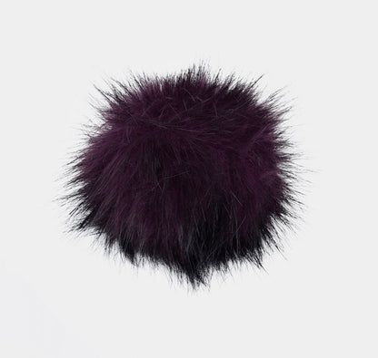 Kunstfell Pompom Pro Lana, Fb. purple