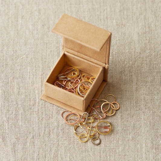 CocoKnits Precious Metal Stitch Markers 1