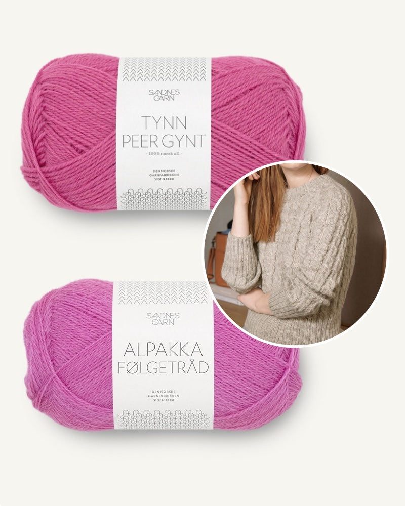 Sandnes, River Pullover, 2302, Farbe magenta